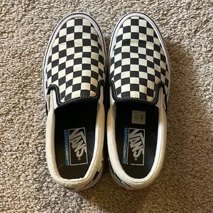 vans checkered shoes
